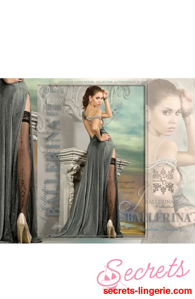 Ballerina 211 Hold Up Nero (Black)