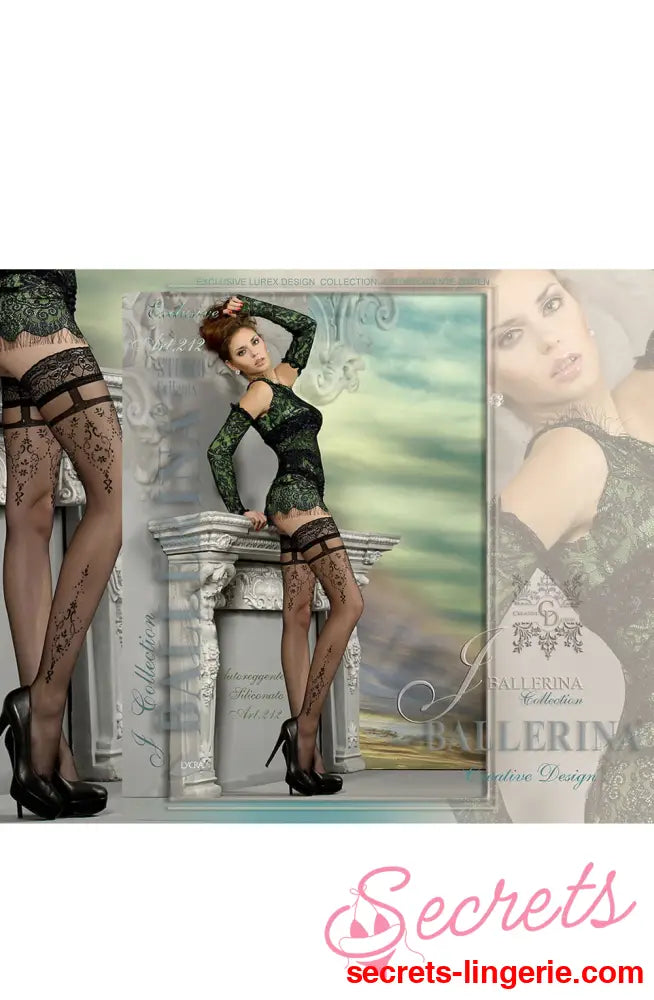 Ballerina 212 Hold Up Nero (Black)