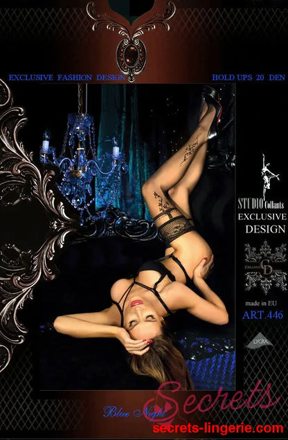 Ballerina 446 Hold Ups Black