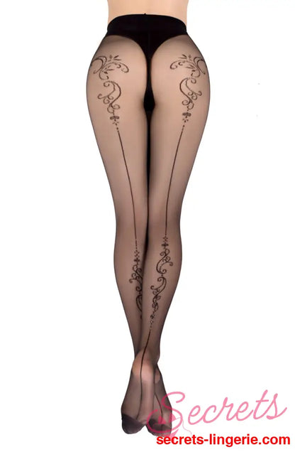 Ballerina 558 Black Tights