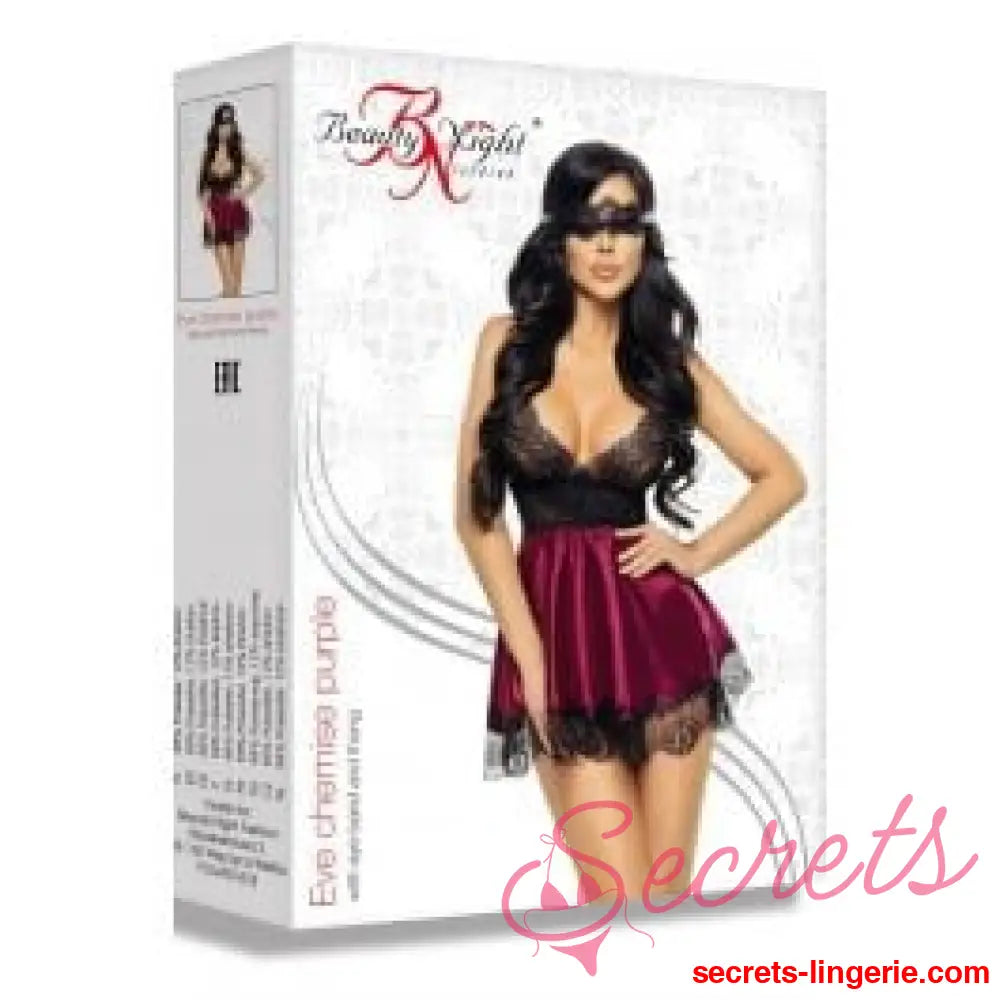 Beauty Night BN6545 Eve Chemise Purple