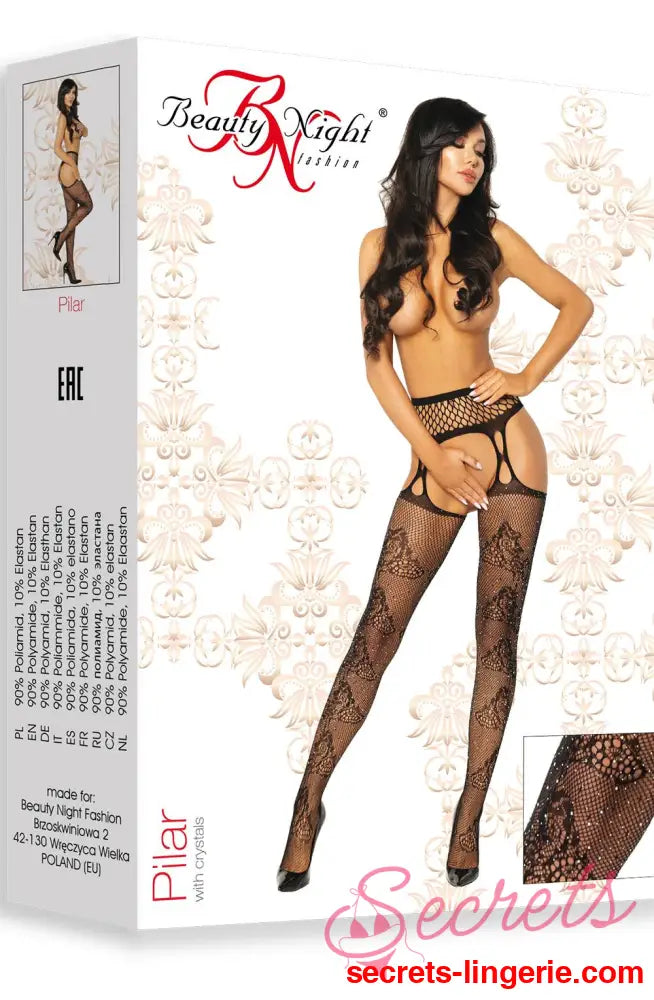 Beauty Night BN6577 Pilar - Black / One Size (S-L)