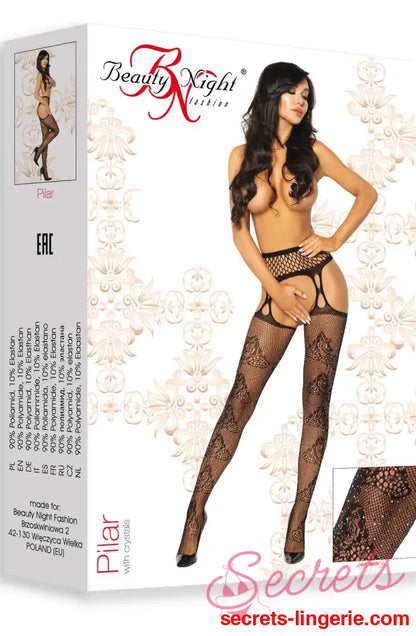 Beauty Night BN6577 Pilar - Black / One Size (S-L)