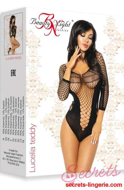 Beauty Night BN6579 Lucelia Teddy - Black / One Size (S-L)