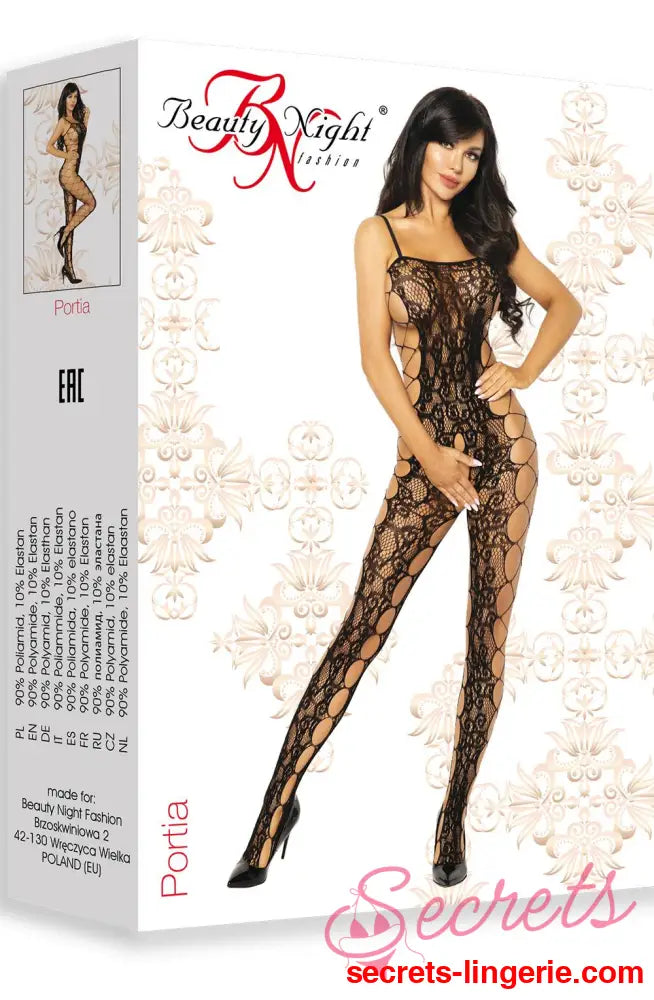 Beauty Night BN6594 Portia - Black / One Size (S-L)