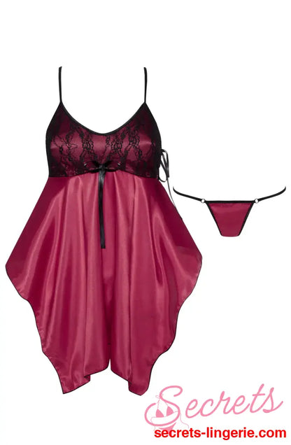 Beauty Night BN6645 Julieta Chemise Purple