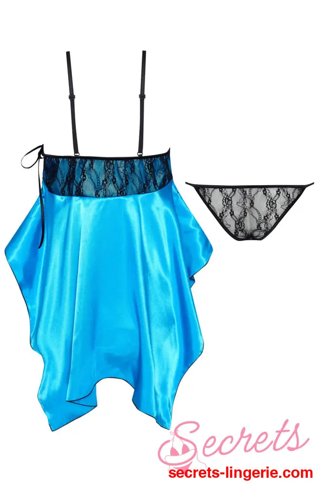 Beauty Night BN6647 Julieta Chemise Turquoise