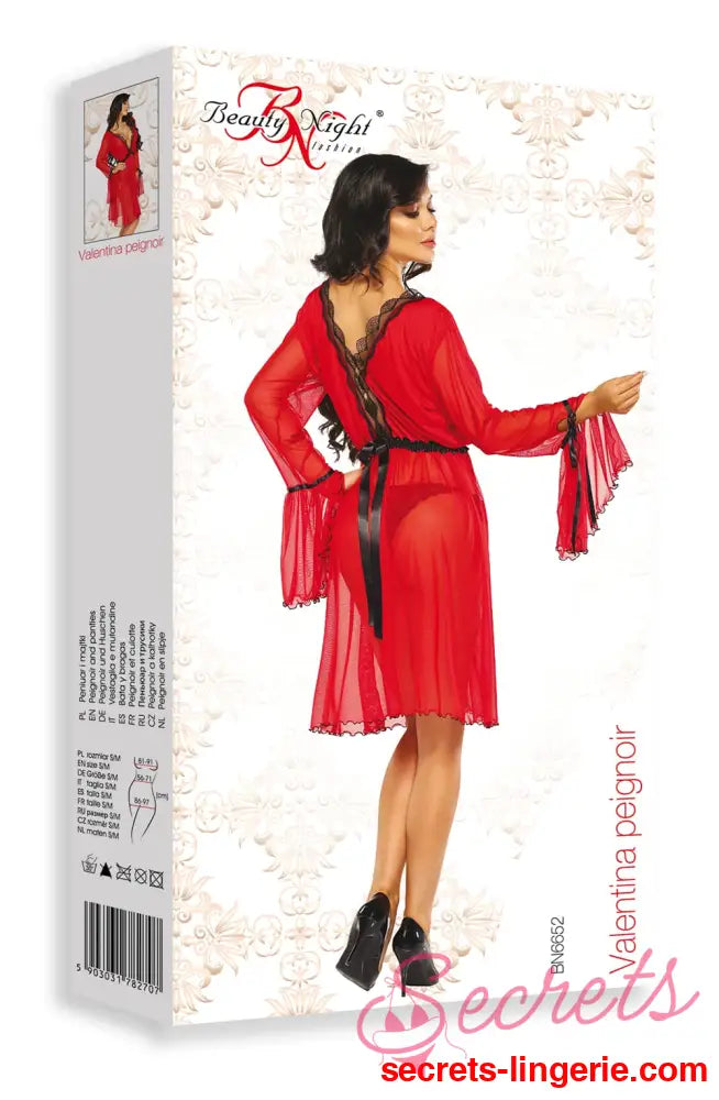 Beauty Night BN6652 Valentina Peignoir