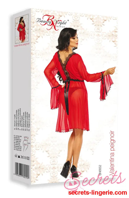 Beauty Night BN6652 Valentina Peignoir