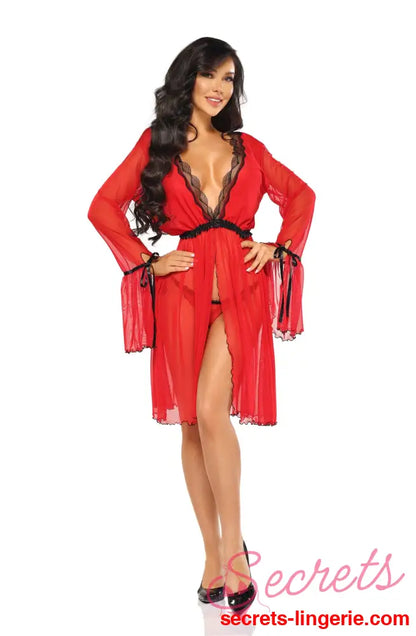 Beauty Night BN6652 Valentina Peignoir