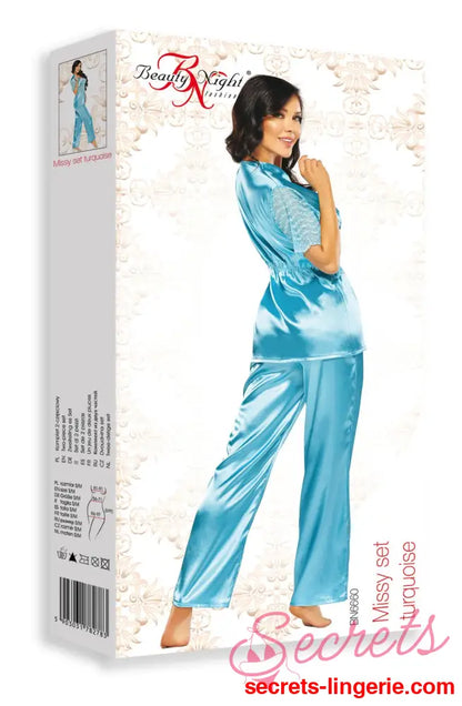 Beauty Night BN6660 Missy Set Turquoise