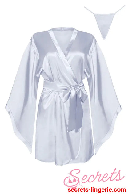 Beauty Night BN6665 Samira Peignoir Silver - Silver / One Size (S-L)
