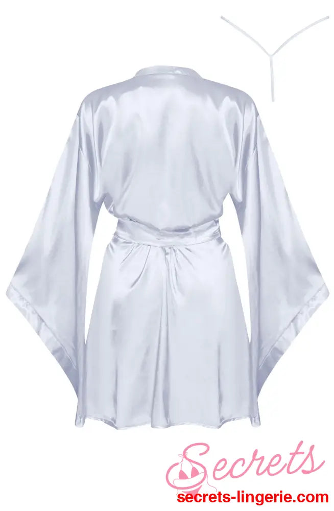 Beauty Night BN6665 Samira Peignoir Silver - Silver / One Size (S-L)