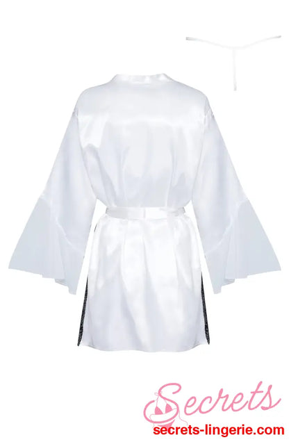 Beauty Night BN6668 Sara Peignoir White - White / One Size (S-L)