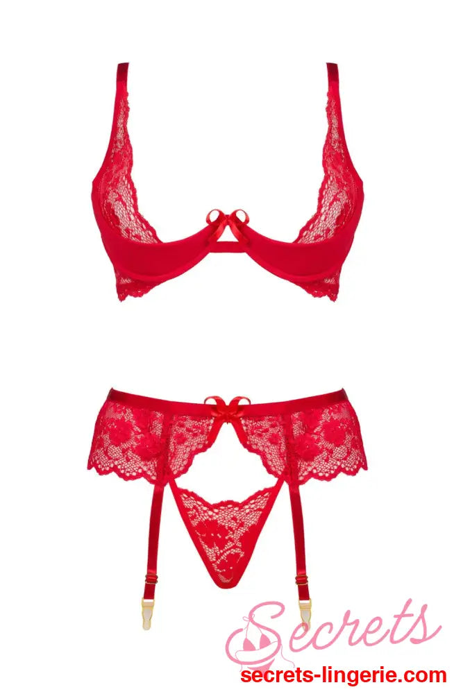 Beauty Night BN6696 Rose Set Red