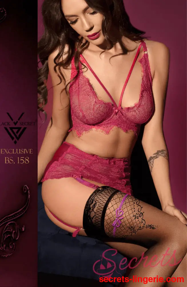 Black Secret BS158 Hold Ups Black