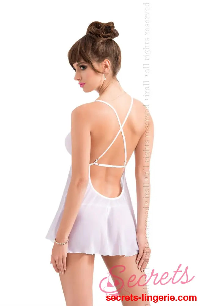 Cassidy Chemise White