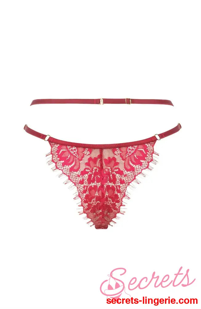 Confidante Forever Young Thong Red - Red / XLarge