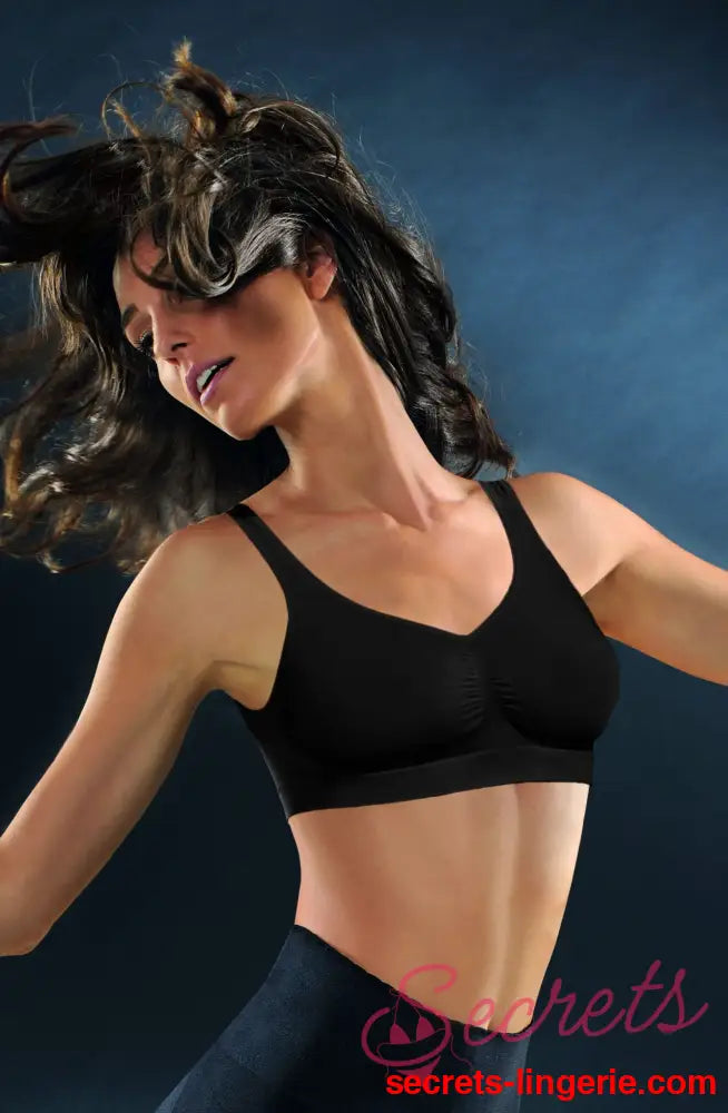 Control Body 110621 Medium Compression Push Up Bra Nero