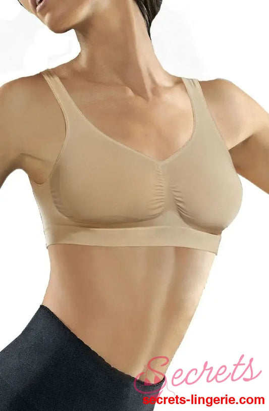 Control Body 110621 Medium Compression Push Up Bra Skin