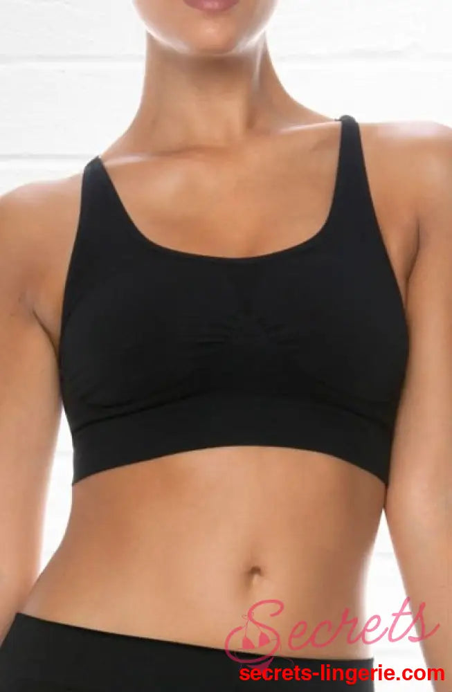 Control Body 110705 Sports Bra Nero