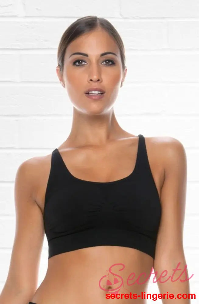 Control Body 110705 Sports Bra Nero