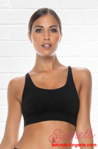 Control Body 110705 Sports Bra Nero