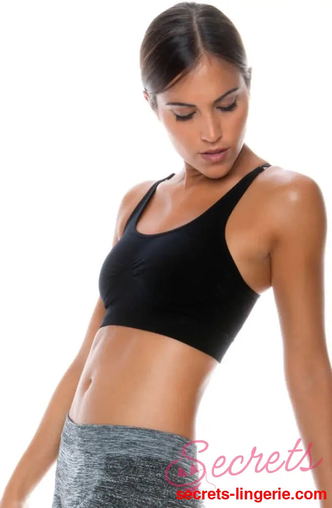 Control Body 110705 Sports Bra Nero