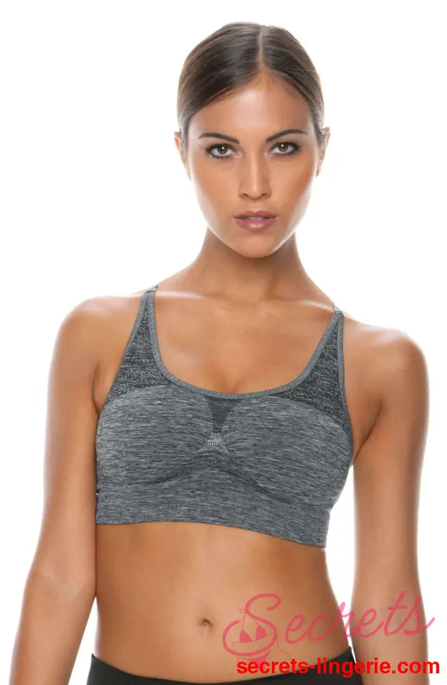 Control Body 110706 Sports Bra Melange/Grey
