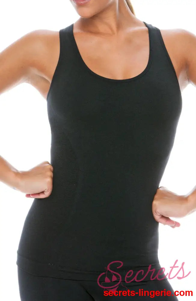 Control Body 212184 Sporty Tank Top With Bra Nero