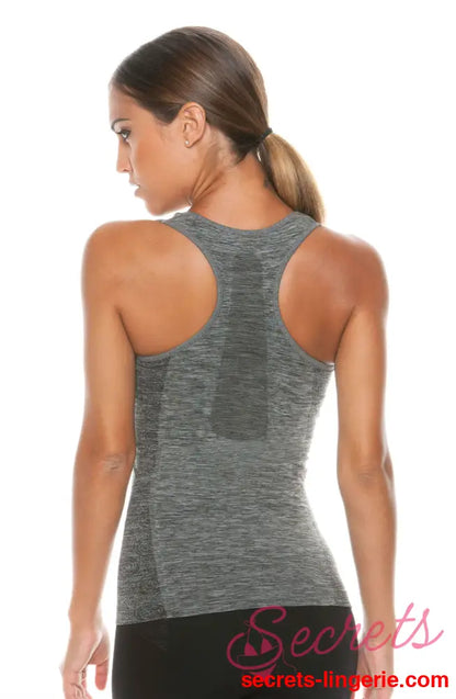 Control Body 212185 Sporty Tank Top With Bra Melange/Grey