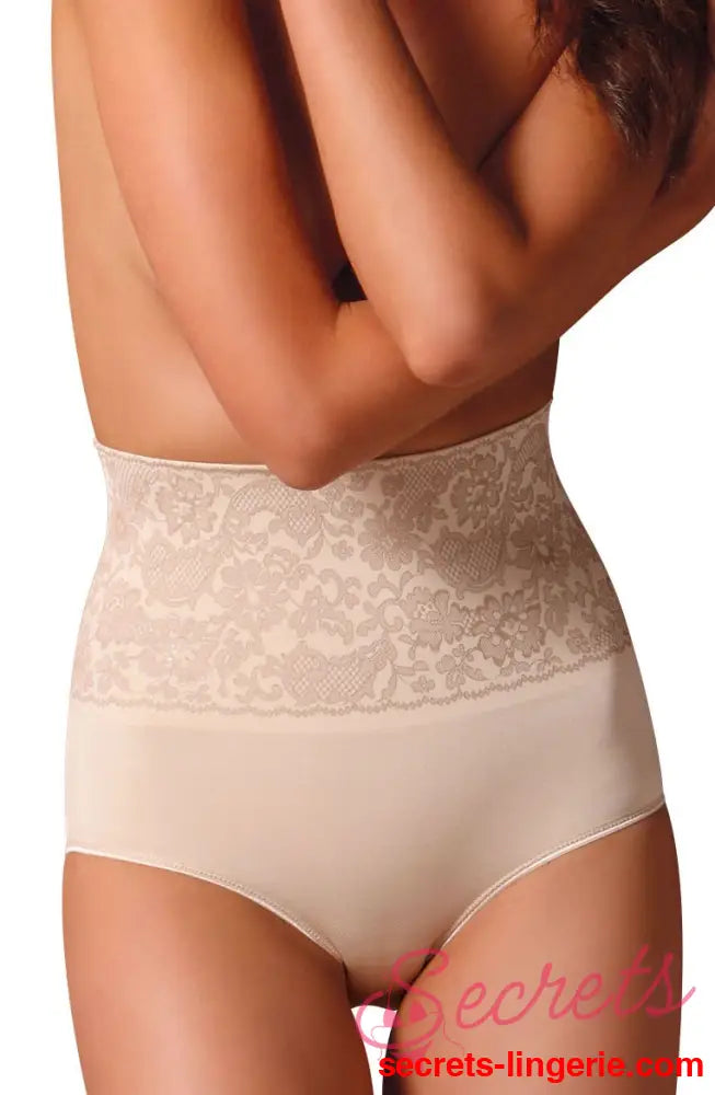 Control Body 311572 Shaping Brief With Screen Print Lace Skin