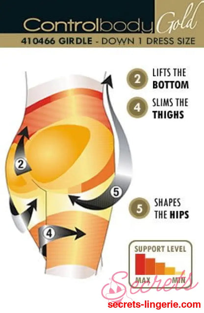 Control Body 410466 Shaping Girdle Bianco