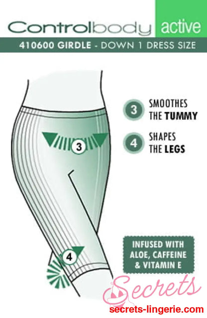 Control Body 410600 Infused Shaping Leggings Nero