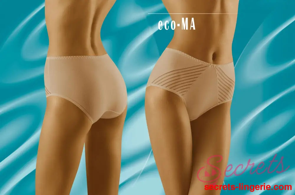 Eco-Ma Striped Cotton Briefs