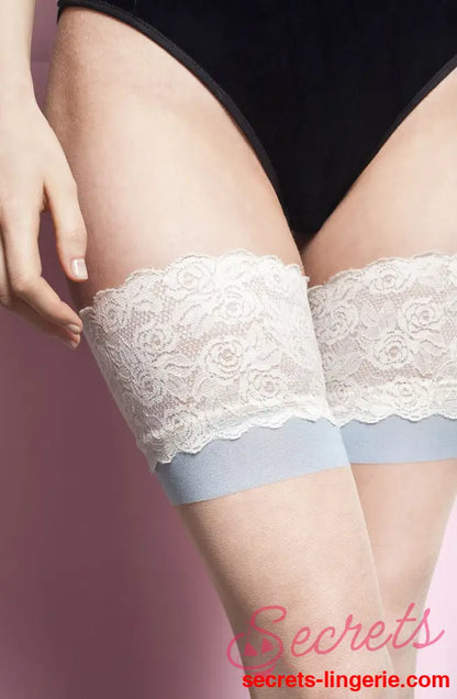 Gabriella 473 Katherine Hold ups Natural/Blue/Champagne