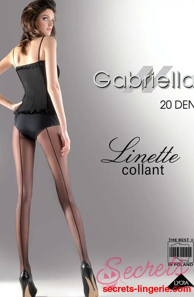 Gabriella Classic Linette Tights Black