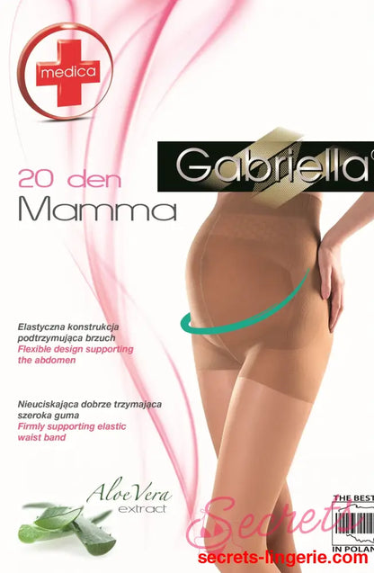 Gabriella Classic Mamma 20 Tights Beige