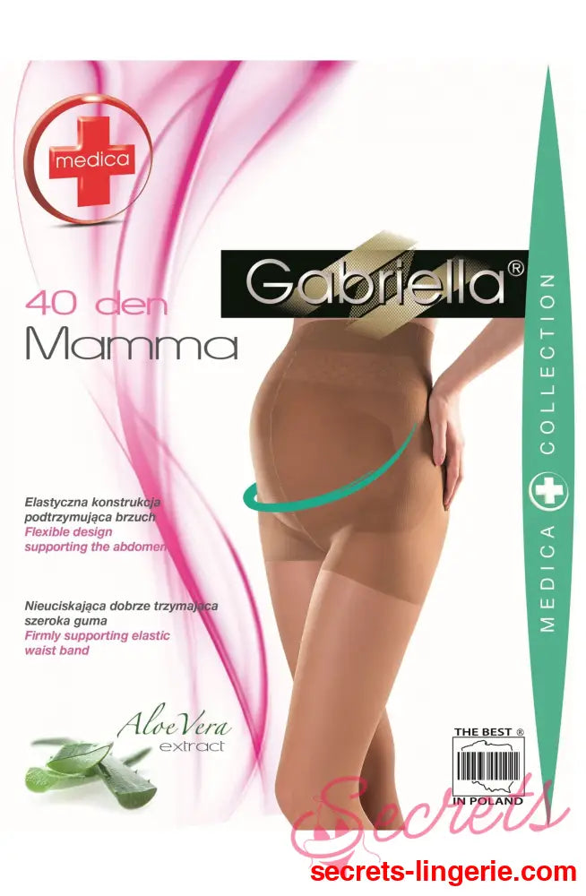 Gabriella Classic Mamma 40 Tights Beige