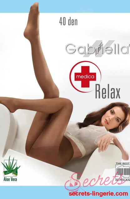 Gabriella Classic Medica Relax 111 Tights Gazela Beige - Beige / 2 (S)