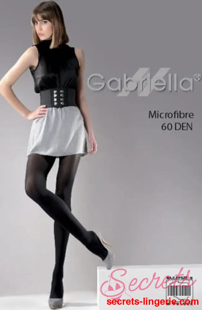 Gabriella Classic Microfibre 60 Tights Black