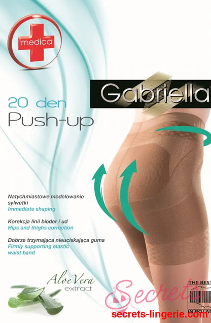 Gabriella Classic Push Up 127 Tights Black