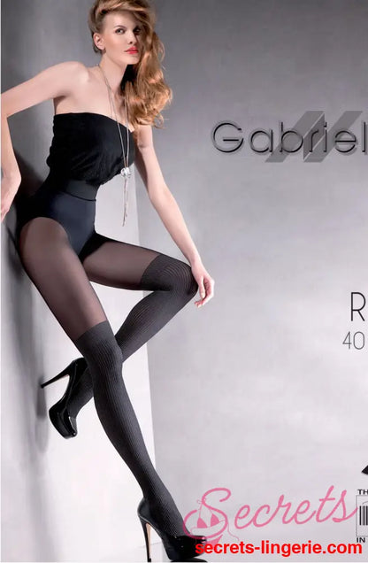 Gabriella Fantasia Rita 387 Tights Black