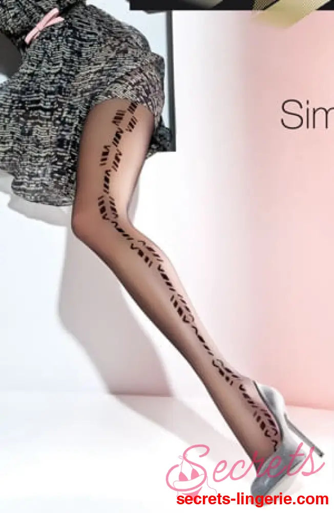 Gabriella Fantasia Simona 368 Tights Black