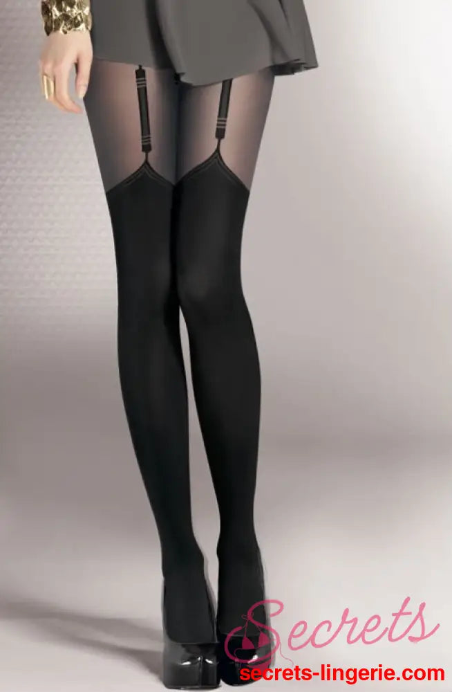 Gabriella Fantasia Valery Tights Black