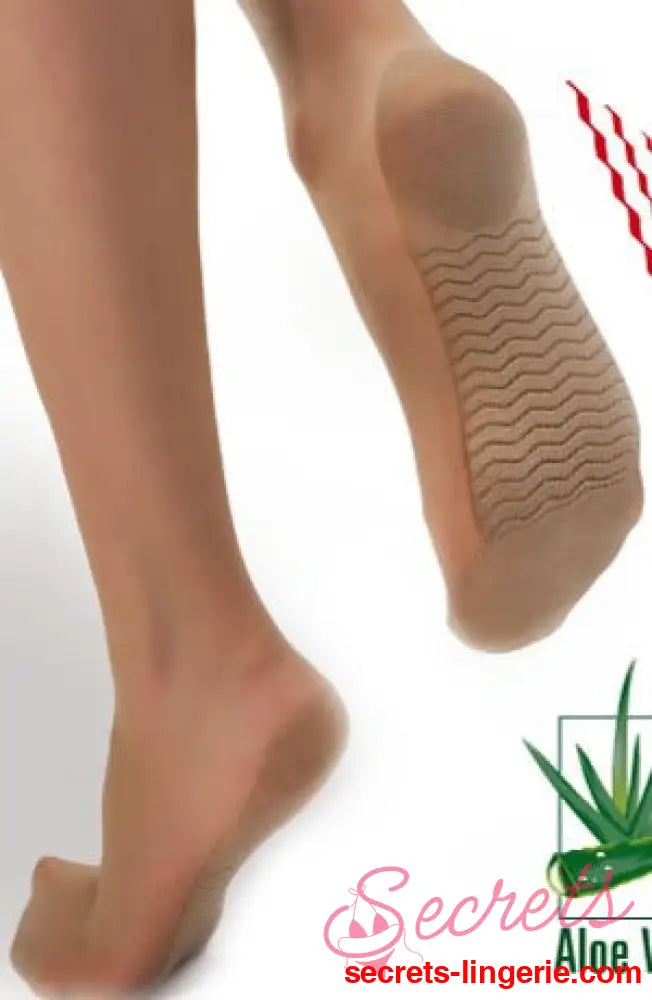 Gabriella Medica Massage 20 Knee Highs Beige - Beige / One Size