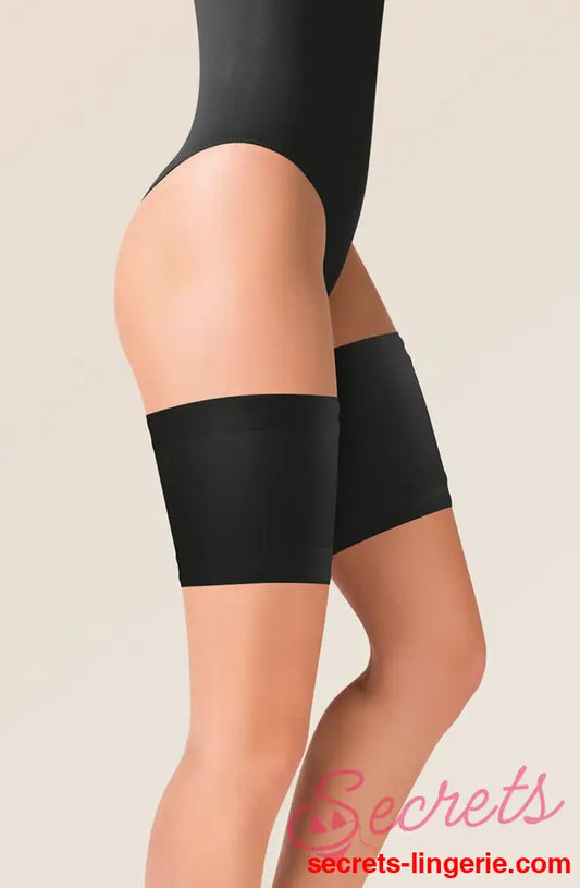 Gabriella Satin Thigh Band 510 Black