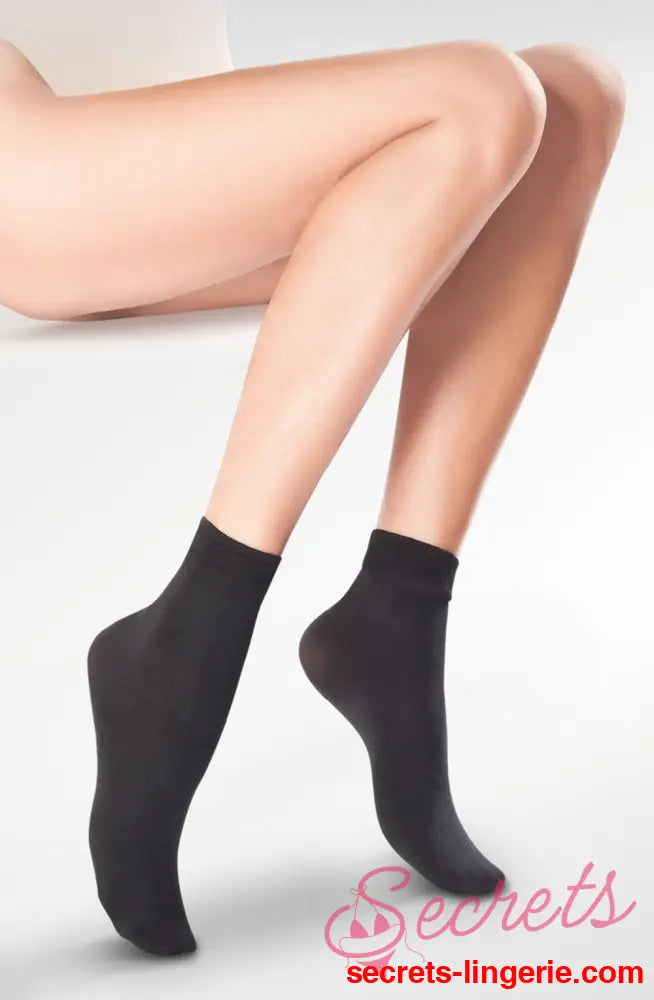 Gabriella Skarp Mircofibre 50 Socks Black - Nero (Black) / One Size