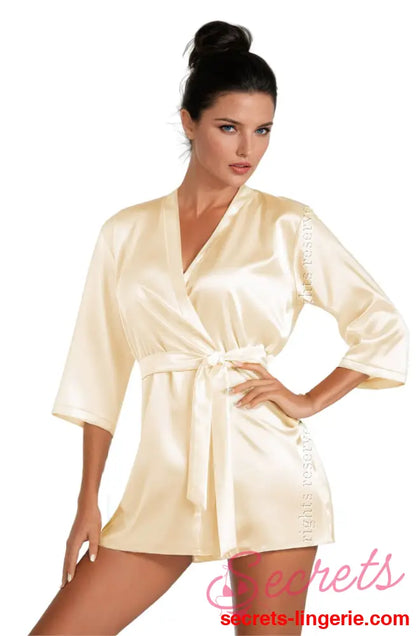 Irall Aria Dressing Gown Cream