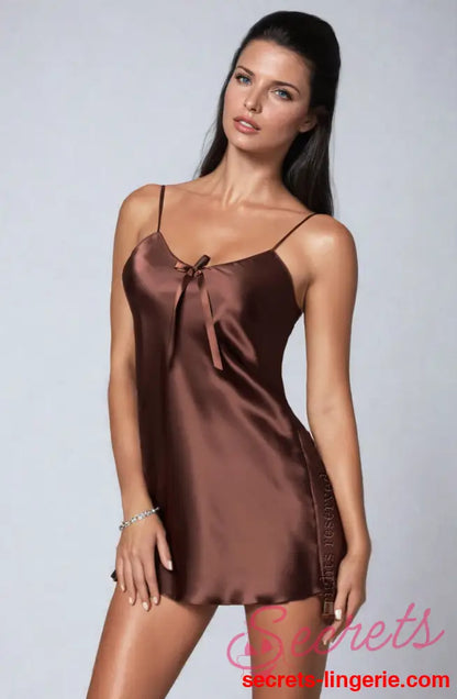 Irall Aria Nightdress Chocolate